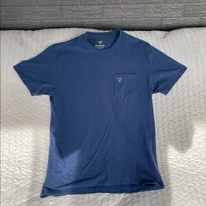 Blue T-Shirt with Pocket